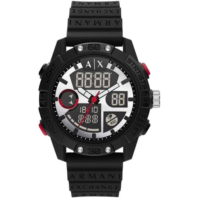 Armani Exchange Men's AX2960 D-Bolt 46mm Quartz Watch - Ruumur