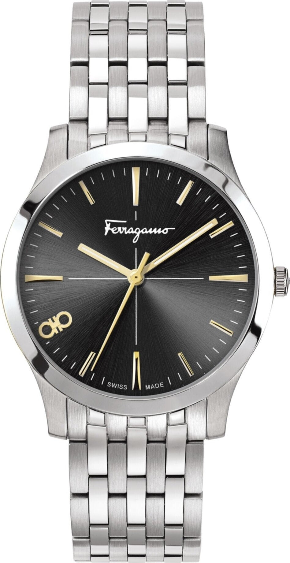 title:Ferragamo Women's Slim 35mm Quartz Watch SFUC00221;color:Silver
