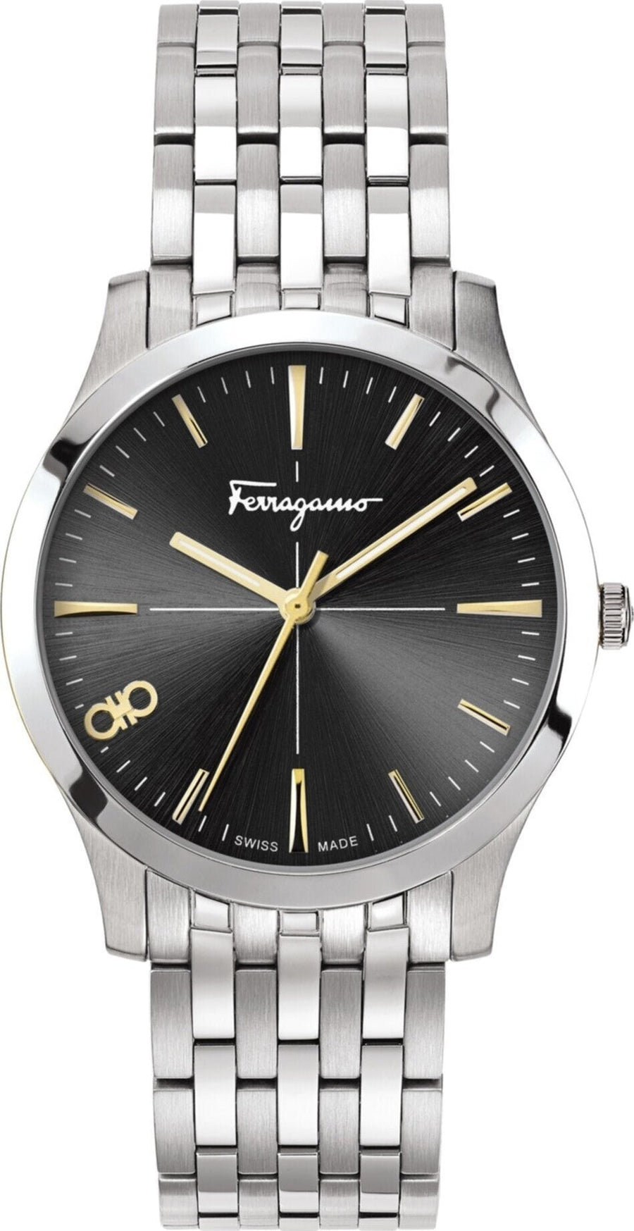 title:Ferragamo Women's Slim 35mm Quartz Watch SFUC00221;color:Silver