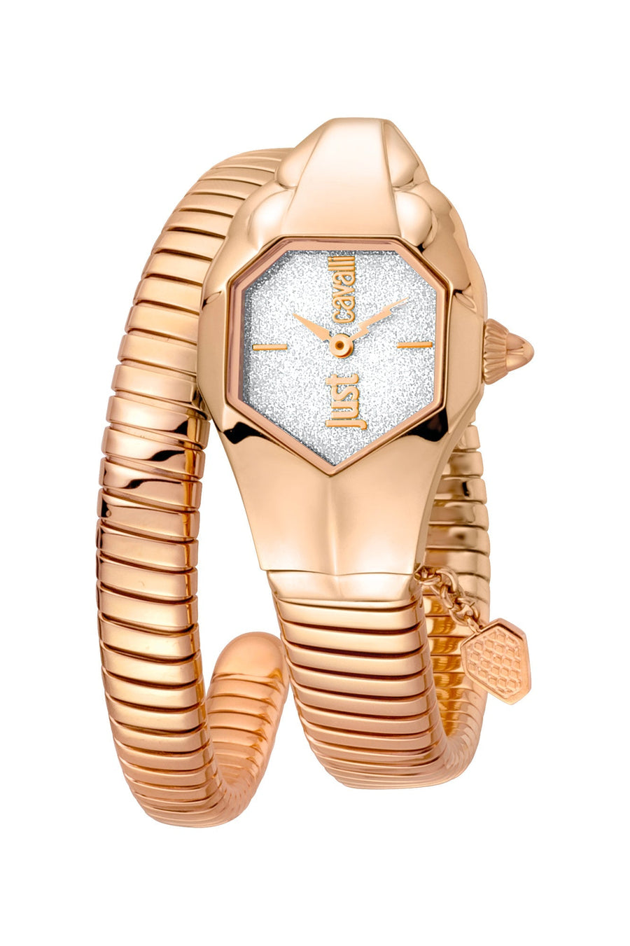 Just Cavalli Women's JC1L001M0155 Signature Snake 22mm Quartz Watch - Ruumur