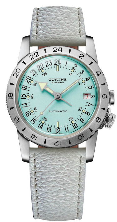 Glycine Unisex Airman Vintage GMT Purist 36mm Automatic Watch GL0489 - Ruumur