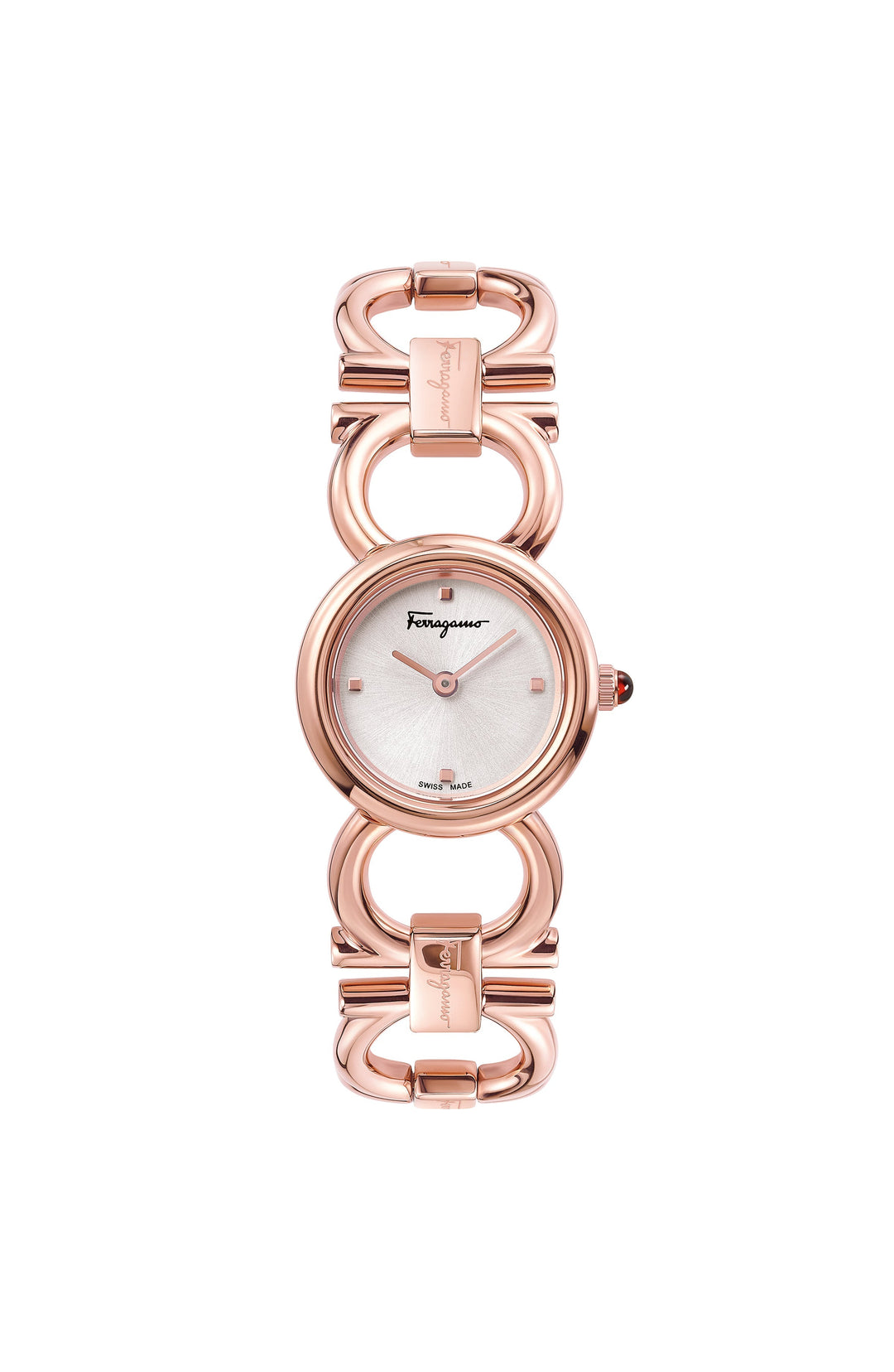 Ferragamo Women's SFYD00321 Double Gancini 22mm Quartz Watch - Ruumur