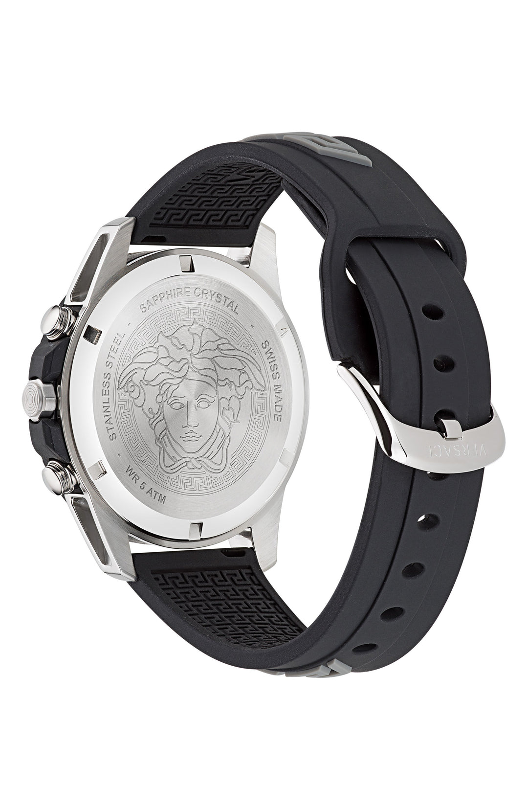 Versace Men's VE3J00222 Greca Action Chrono 45mm Quartz Watch
