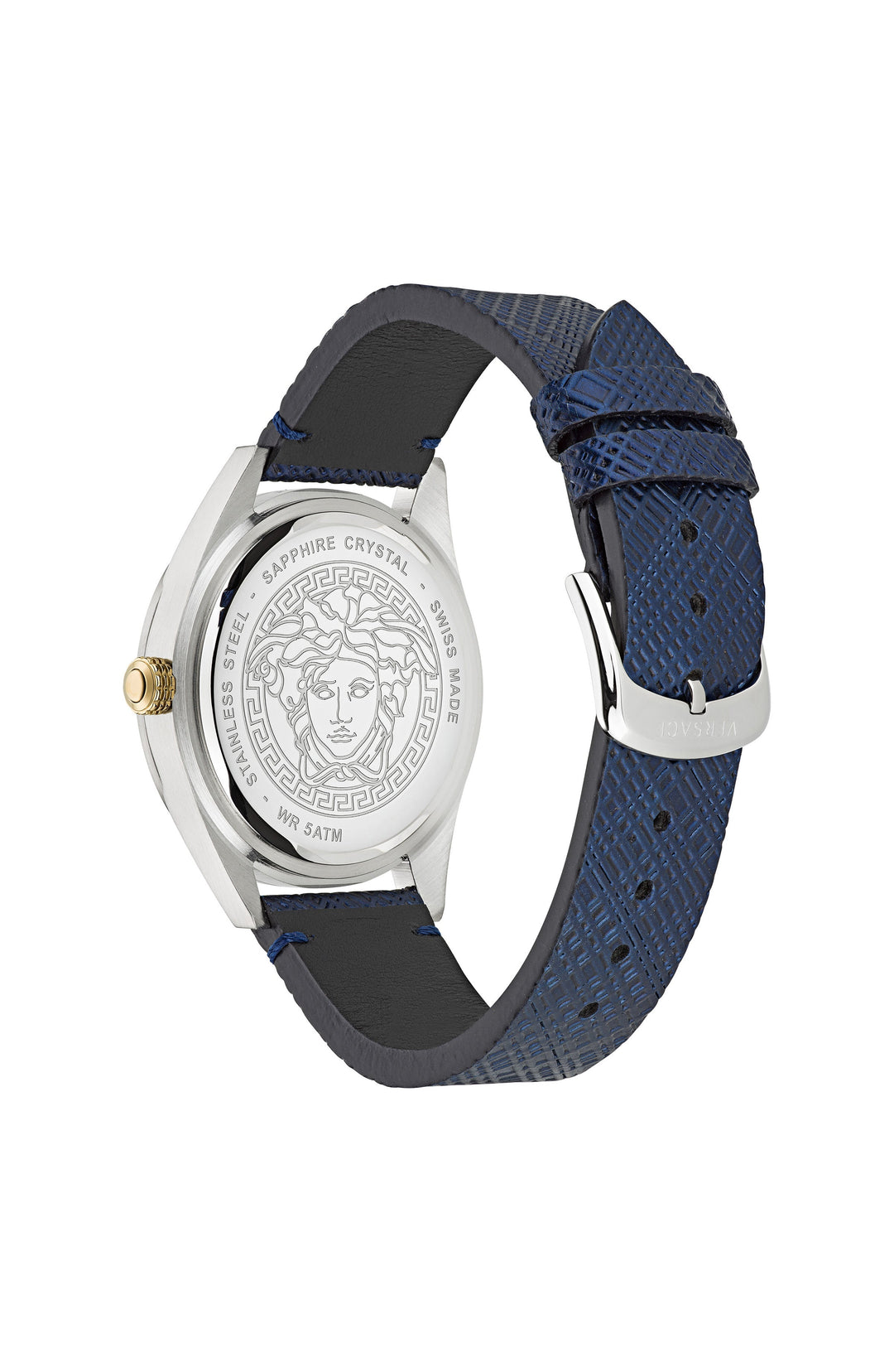 Versace Men's VE6A00123 V-Code 42mm Quartz Watch