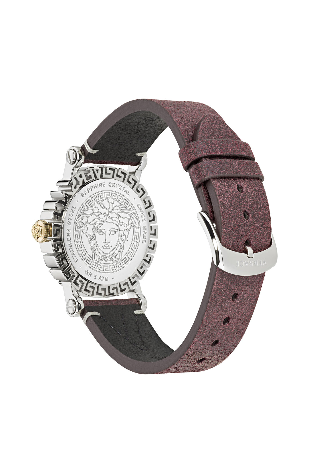Versace Men's VE6D00123 Greca Glam 40mm Quartz Watch