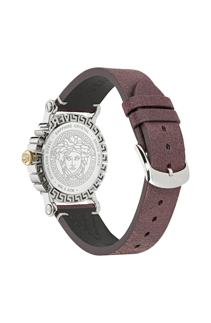 Versace Men's VE6D00123 Greca Glam 40mm Quartz Watch
