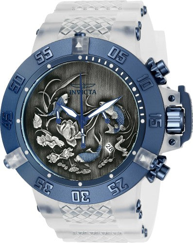 title:Invicta Men's Subaqua 50mm Quartz Watch IN-24358;color:Black and Blue