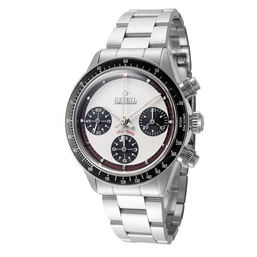 title:Gevril Men's Tribeca 36.7mm Chronograph Automatic Watch A508ANAA-AN-BMA5;color:Silver