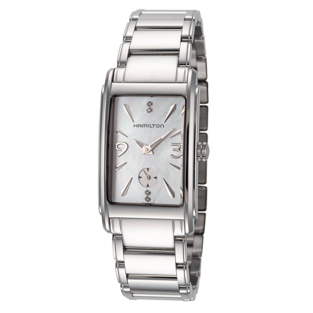 title:Hamilton Women's American Classic Ardmore 24mm Quartz Watch H11411115;color:Silver