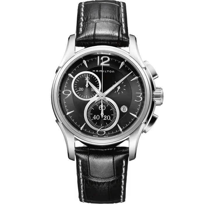Hamilton Men's Jazzmaster 42mm Quartz Chronograph Watch H32612735 - Ruumur