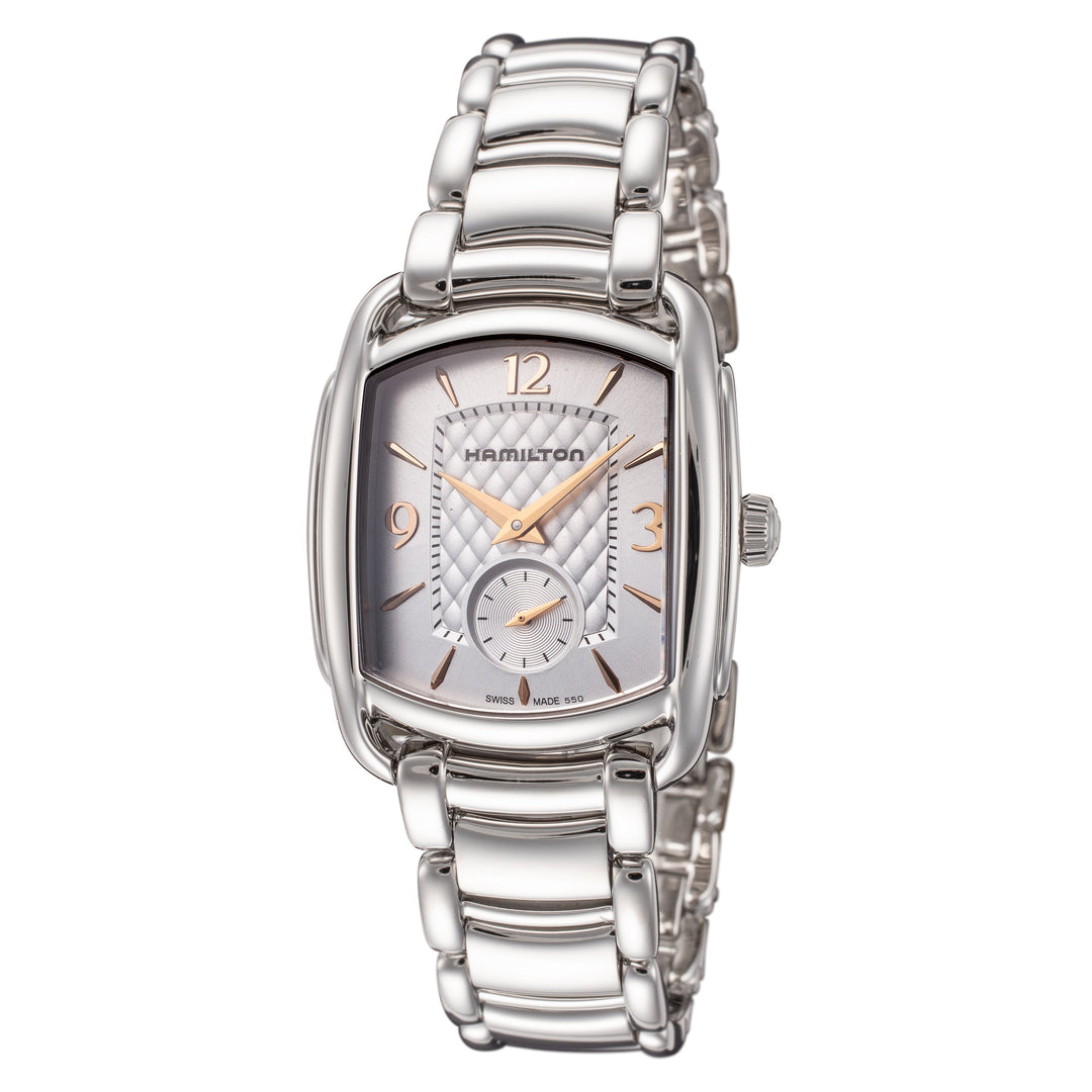 title:Hamilton Women's American Classic Bagley 36mm Quartz Watch H12451155;color:Silver