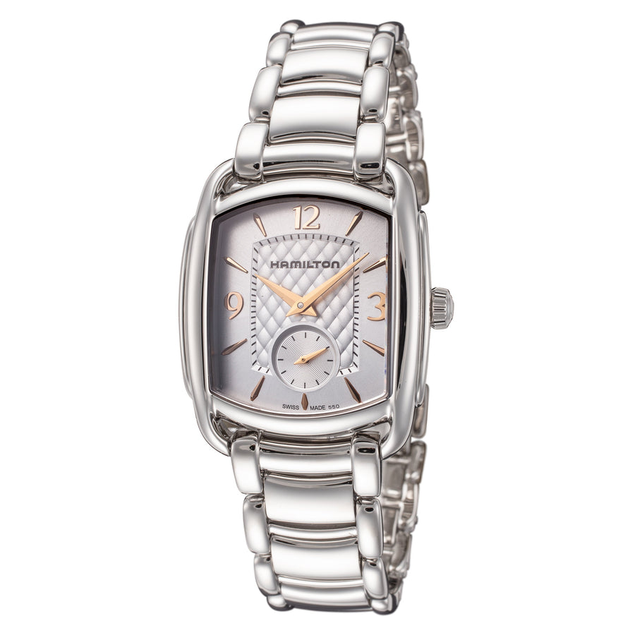 title:Hamilton Women's American Classic Bagley 36mm Quartz Watch H12451155;color:Silver