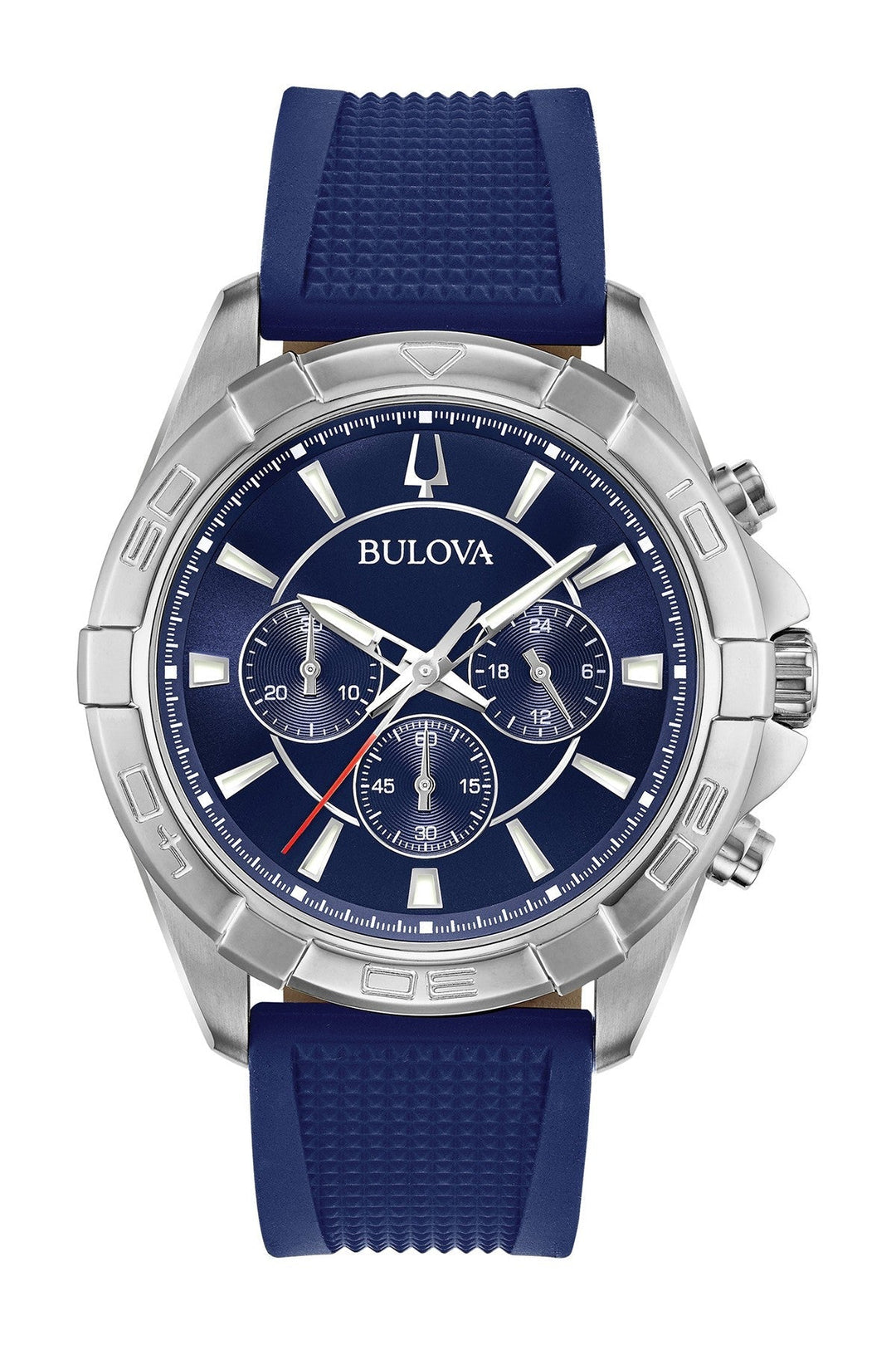 title:Bulova Men's Classic 43mm Quartz Watch 96K103;color:Blue