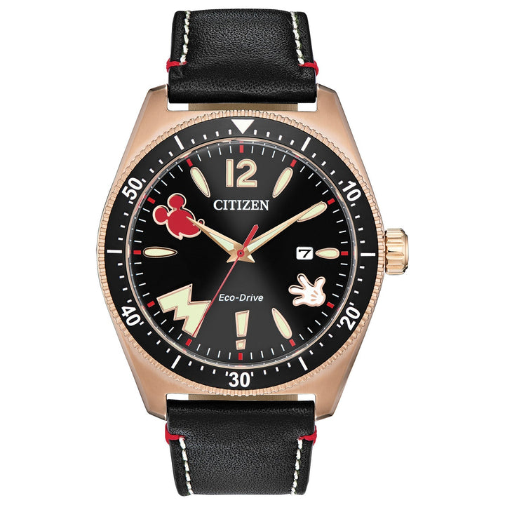 title:Citizen Men's 43mm Black Dial Quartz Watch AW1596-08W;color:Black
