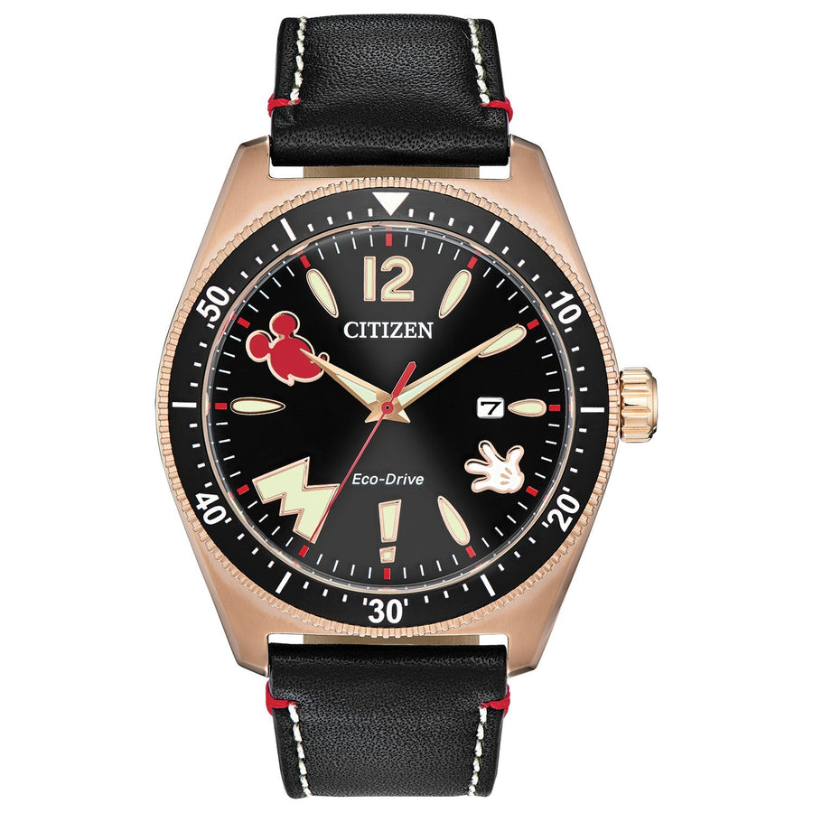 title:Citizen Men's 43mm Black Dial Quartz Watch AW1596-08W;color:Black