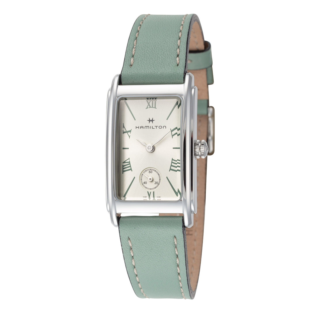 title:Hamilton Women's American Classic Ardmore 18.7mm Quartz Watch H11221014;color:Green