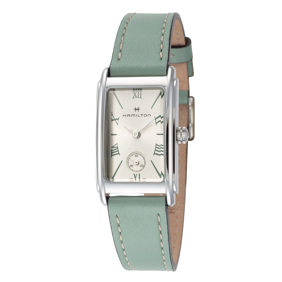 title:Hamilton Women's American Classic Ardmore 18.7mm Quartz Watch H11221014;color:Green