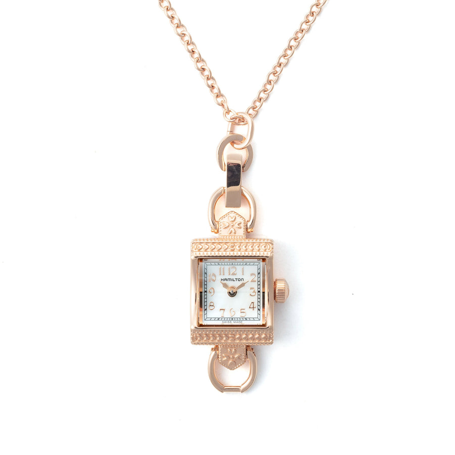 title:Hamilton Women's American Classic Lady 15mm Quartz Watch H31241190;color:Rose Gold