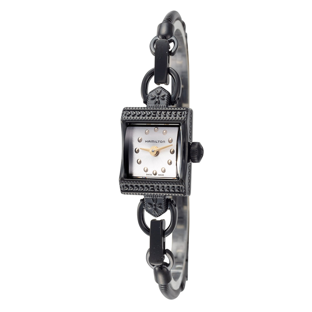 title:Hamilton Women's American Classic Lady 15mm Quartz Watch H31281150;color:Black