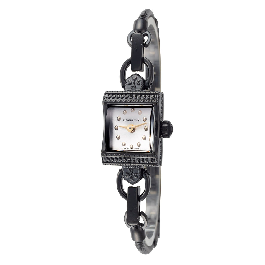 title:Hamilton Women's American Classic Lady 15mm Quartz Watch H31281150;color:Black