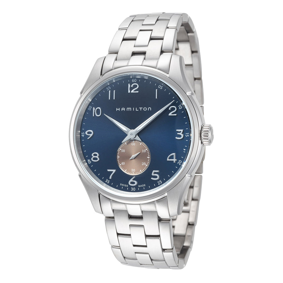 title:Hamilton Men's Jazzmaster Thinline 40mm Quartz Watch H38411140;color:Silver