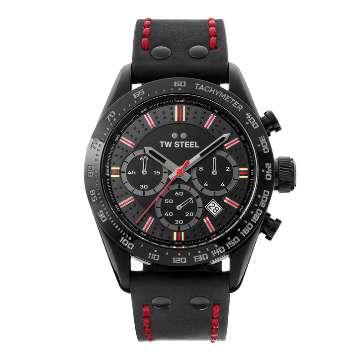 title:TW Steel Men's Chrono Sport 46mm Quartz Chronograph Watch TW987;color:Black