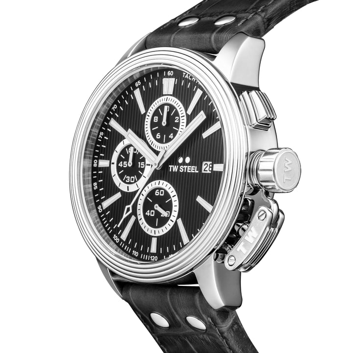 TW Steel Men's CEO Adesso 48mm Quartz Chronograph Watch CE7002
