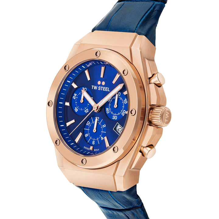 TW Steel Men's CEO Tech 38mm Quartz Chronograph Watch CE4036