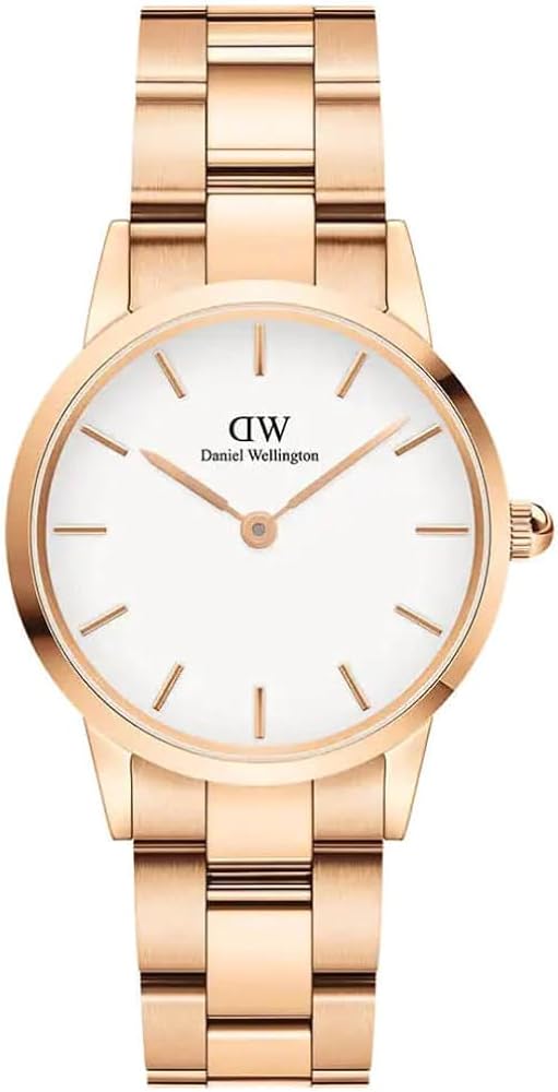 title:Daniel Wellington Women's DW00600213 Iconic Link 28mm  Watch;color:Rose Gold
