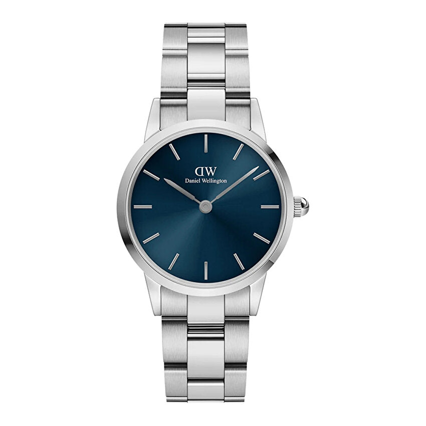 title:Daniel Wellington Men's DW00600457 Iconic Link 28mm  Watch;color:Silver