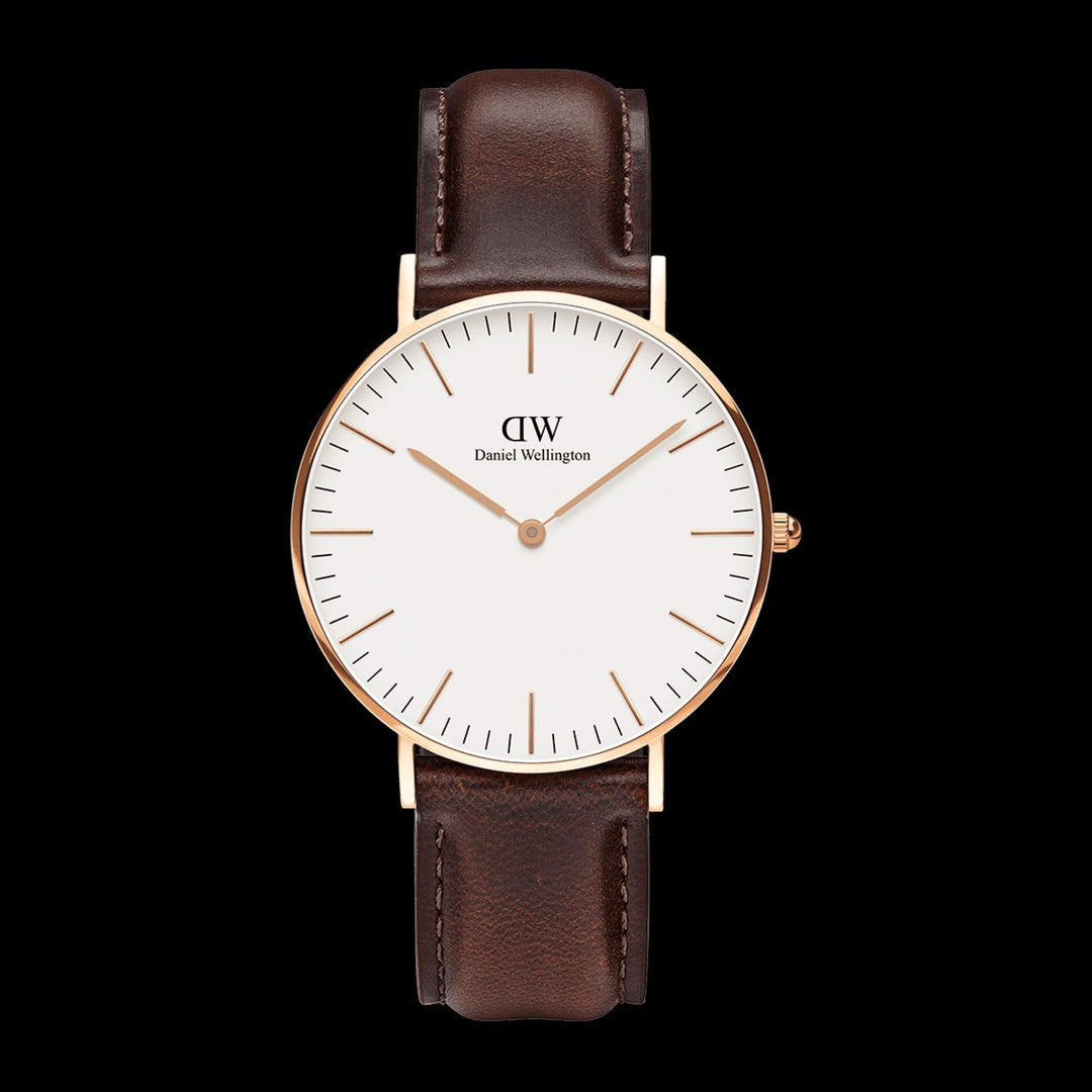 title:Daniel Wellington Men's DW00600039 Bristol 36mm  Watch;color:Brown