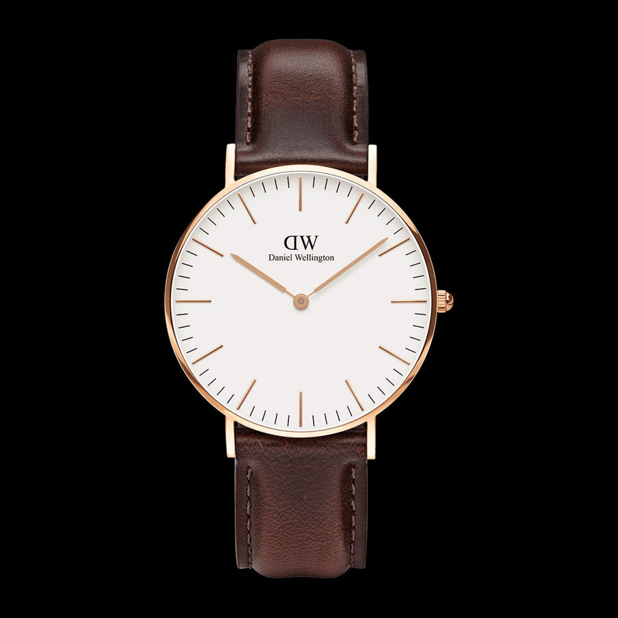 title:Daniel Wellington Men's DW00600039 Bristol 36mm  Watch;color:Brown