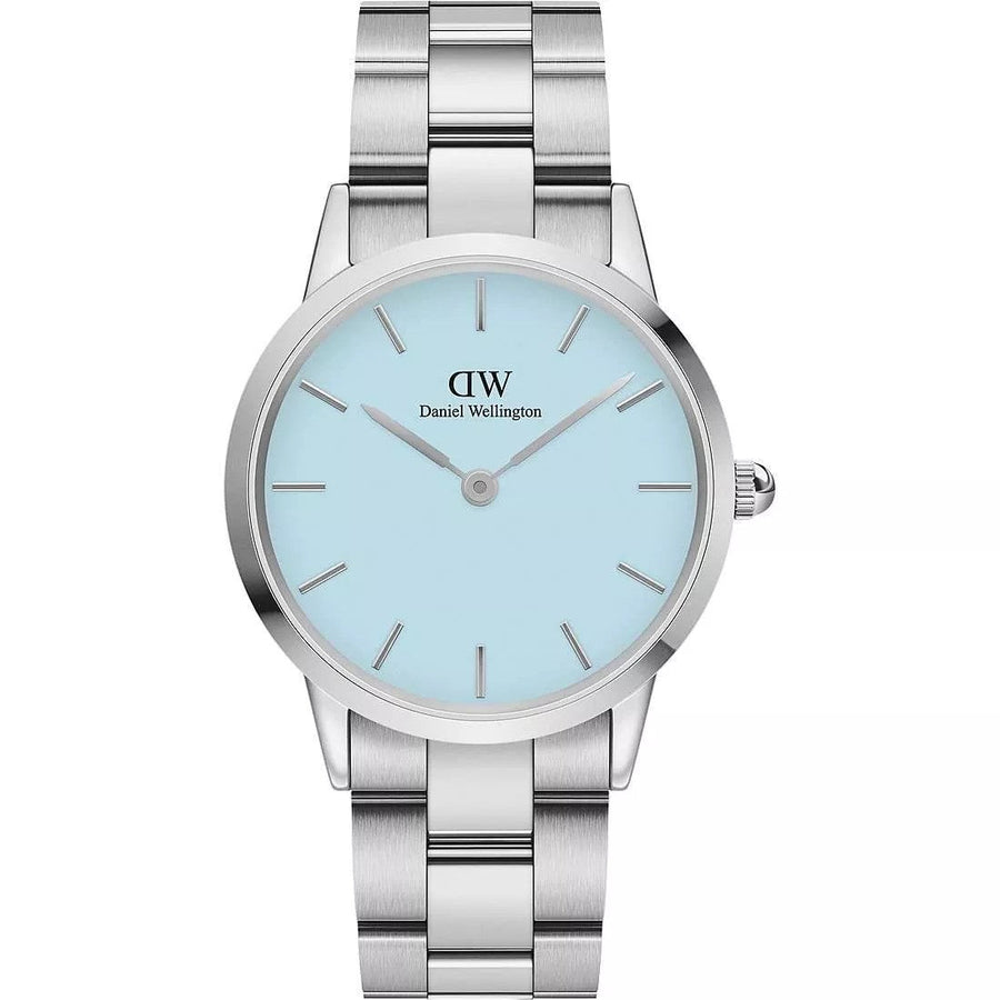 title:Daniel Wellington Men's DW00100542 Iconic Link 36mm  Watch;color:Silver