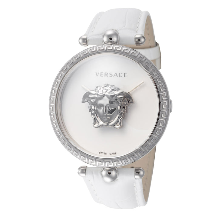 title:Versace Women's VECO02322 Palazzo Empire 39mm Quartz Watch;color:White