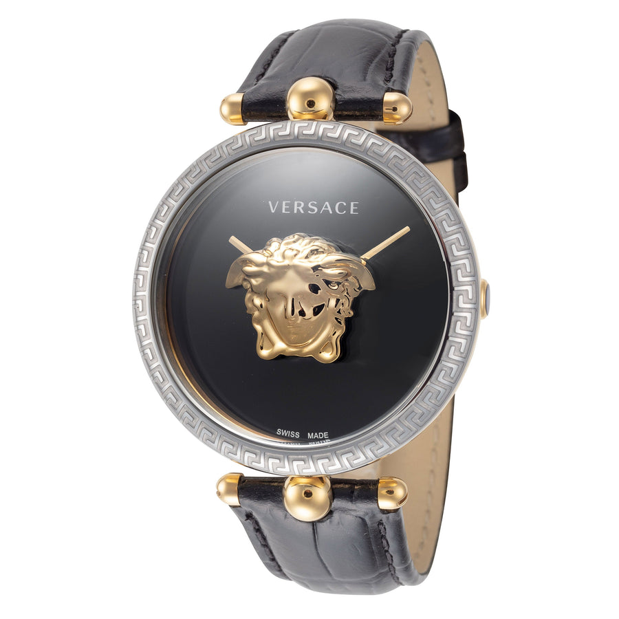 title:Versace Women's VECO02422 Palazzo Empire 39mm Quartz Watch;color:Black
