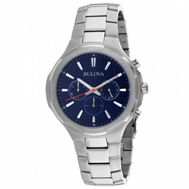 title:Bulova Men's Classic 42mm Quartz Watch Chronograph 96A200;color:Silver