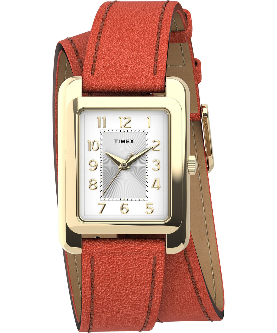title:Timex Women's Trend 25mm Quartz Watch TW2U14100;color:Orange