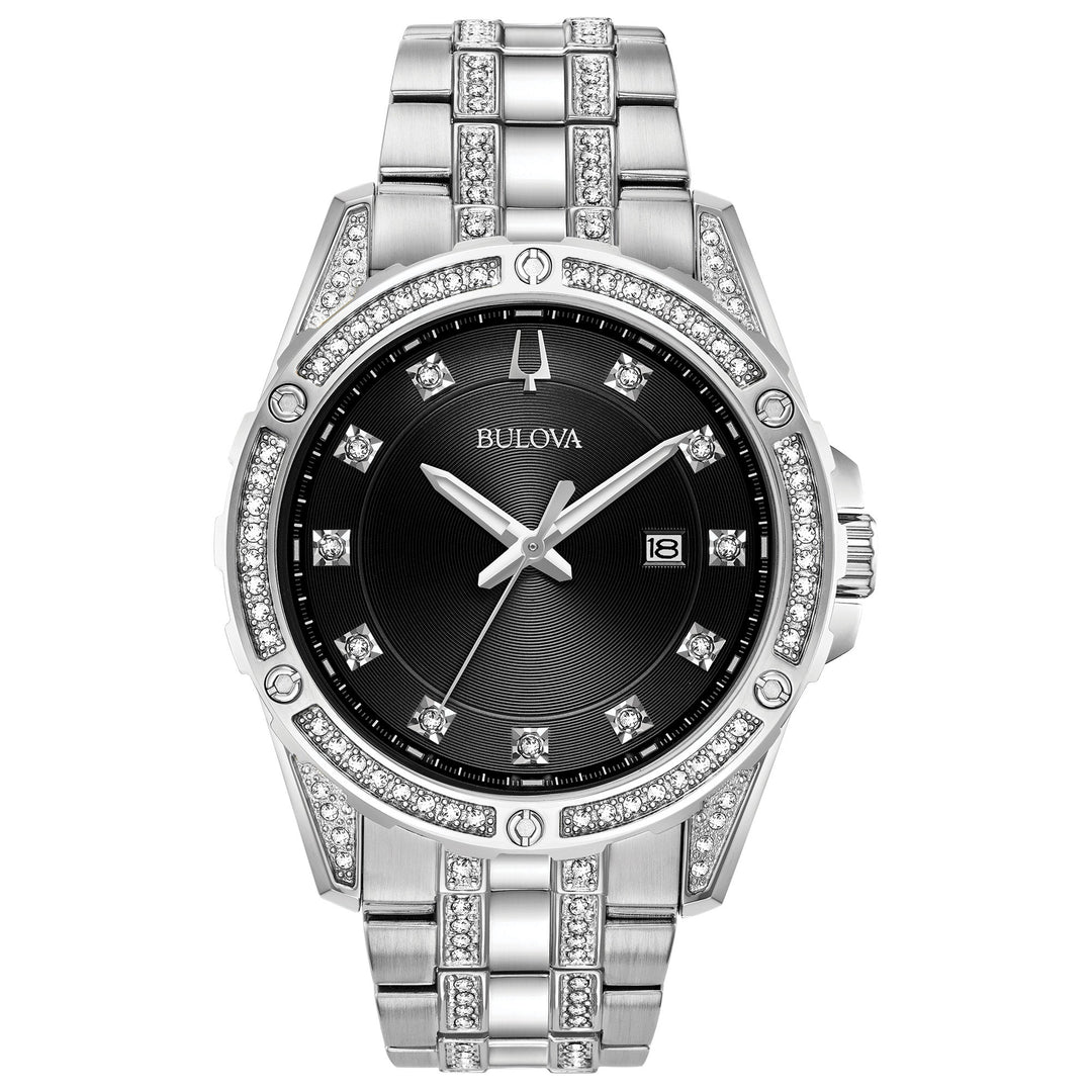 title:Bulova Men's Classic 43mm Quartz Watch 96K104;color:Silver