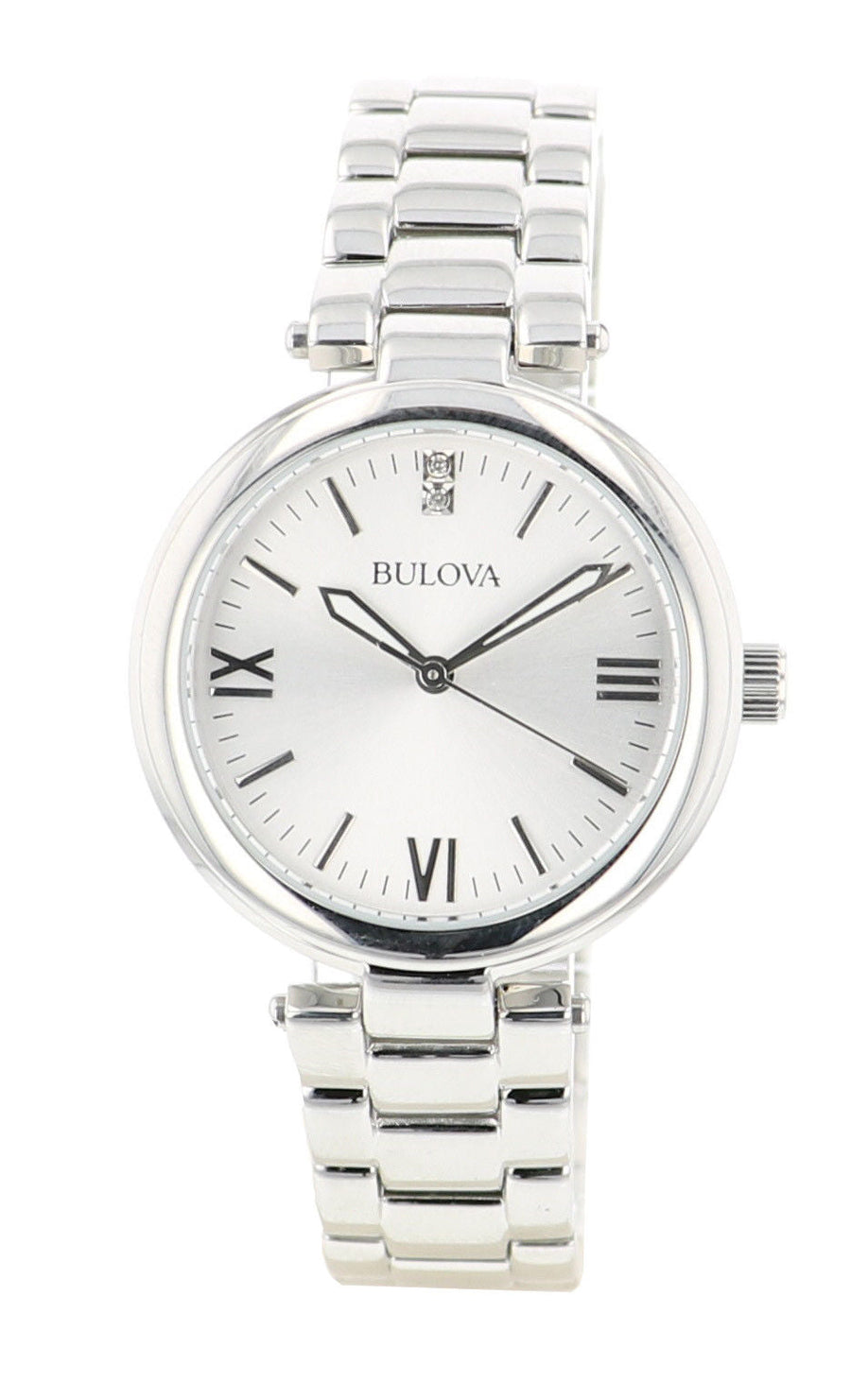 title:Bulova Women's Classic 35mm Quartz Watch 96P151;color:Silver