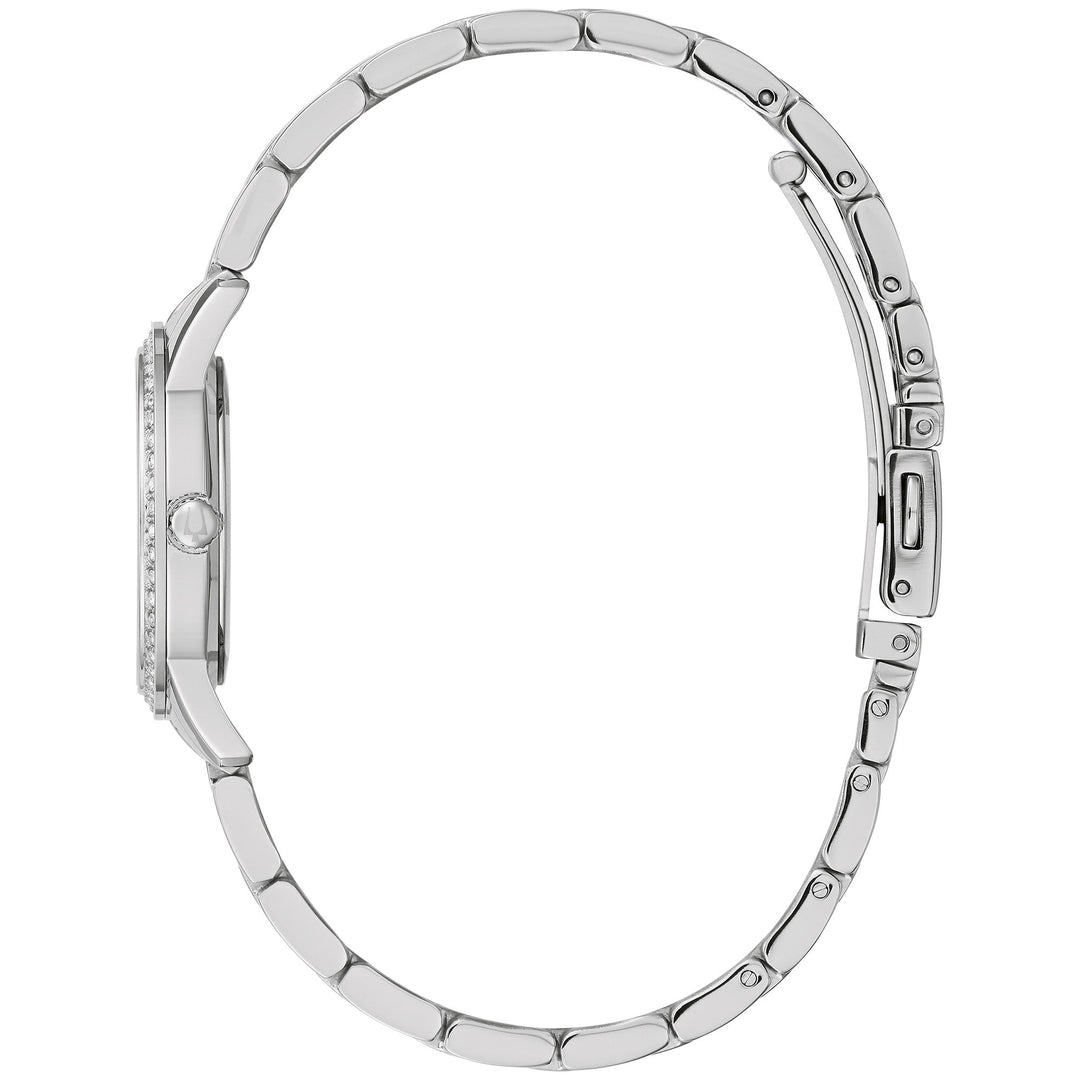 Bulova Women's Classic 32mm Quartz Watch Crystal Bezel 96X155