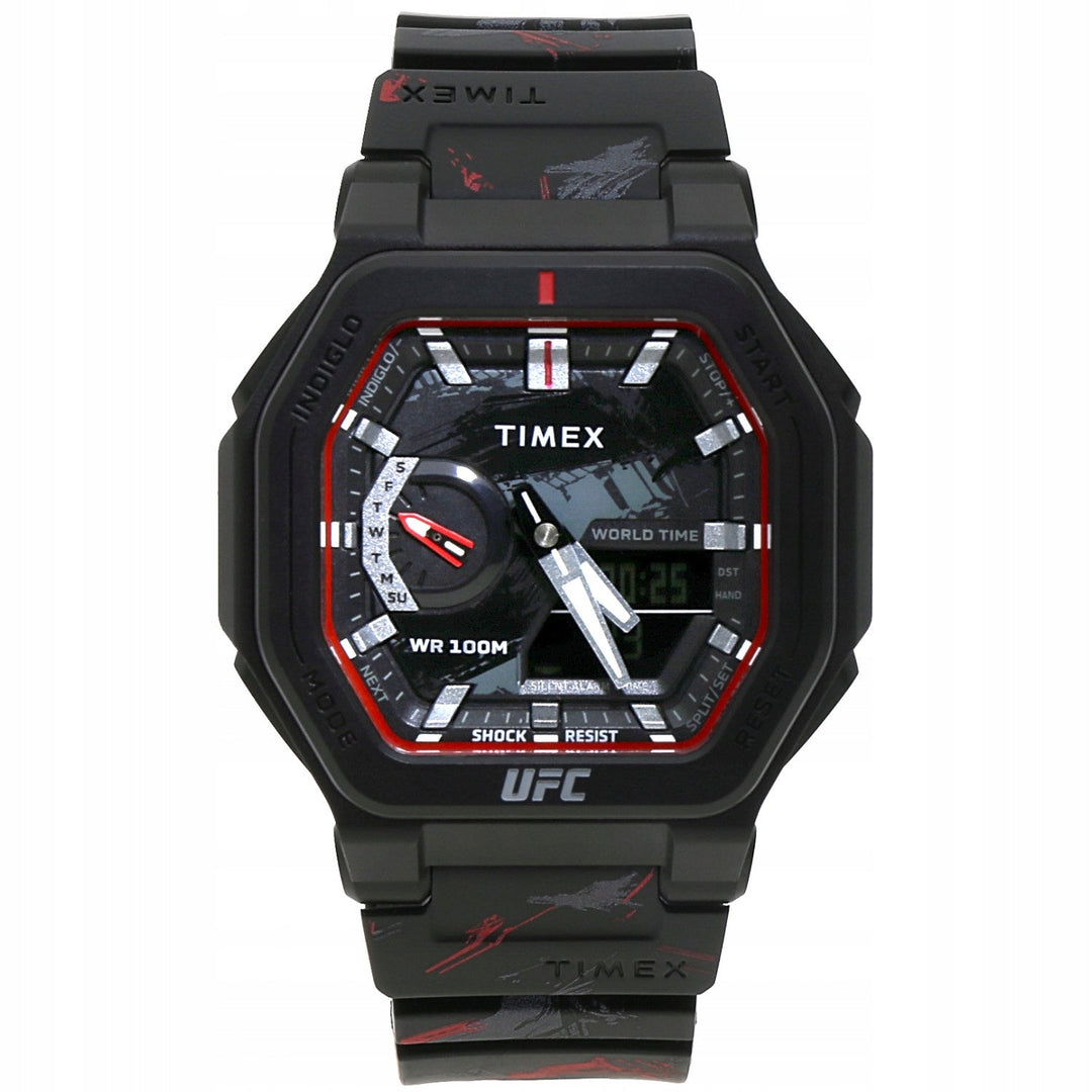 Timex Men's UFC Strength 45mm Quartz Watch TW2V85300JR - Ruumur