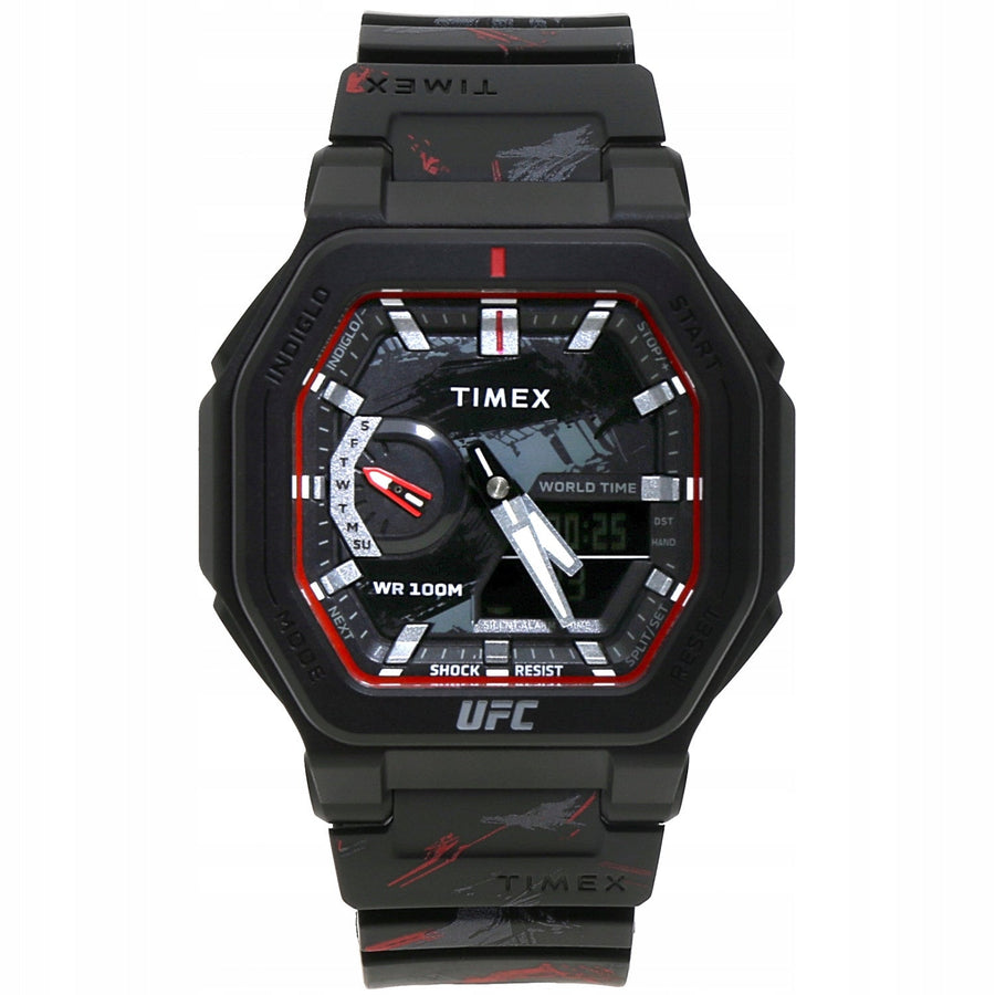 Timex Men's UFC Strength 45mm Quartz Watch TW2V85300JR - Ruumur