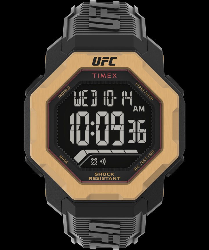 title:Timex Men's UFC Strength 48mm Quartz Watch TW2V89000;color:Black