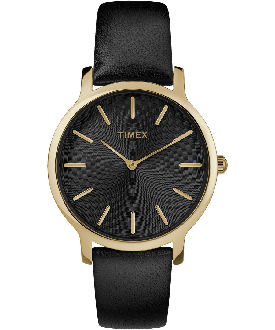 title:Timex Women's Trend 34mm Quartz Watch TW2R36400JT;color:Black