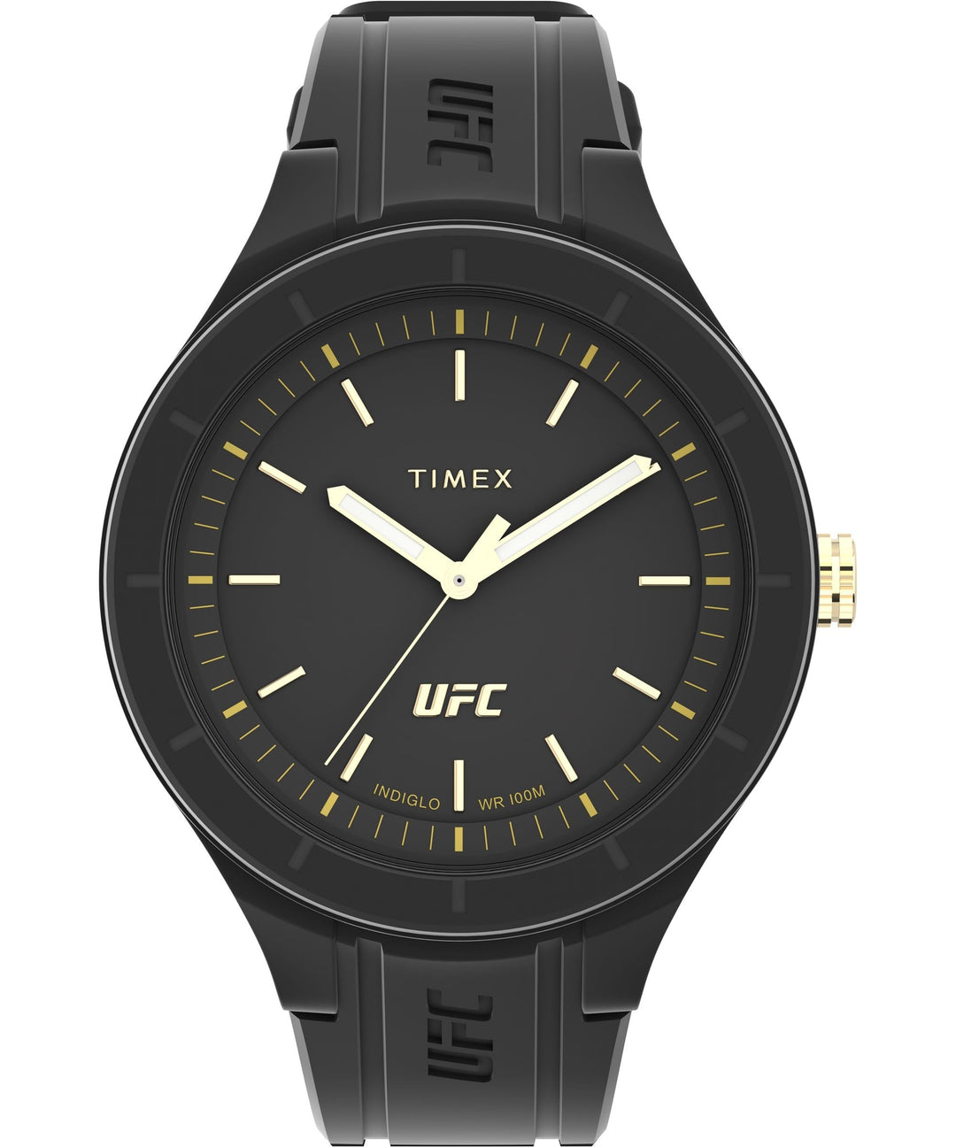 title:Timex Women's UFC Strength 38mm Quartz Watch TW2V56900;color:Black