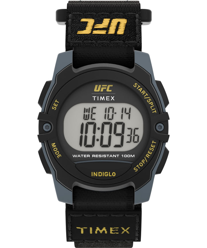 title:Timex Women's UFC Strength 33mm Watch TW4B27700JR;color:Black