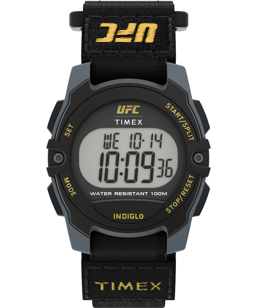 title:Timex Women's UFC Strength 33mm Watch TW4B27700JR;color:Black