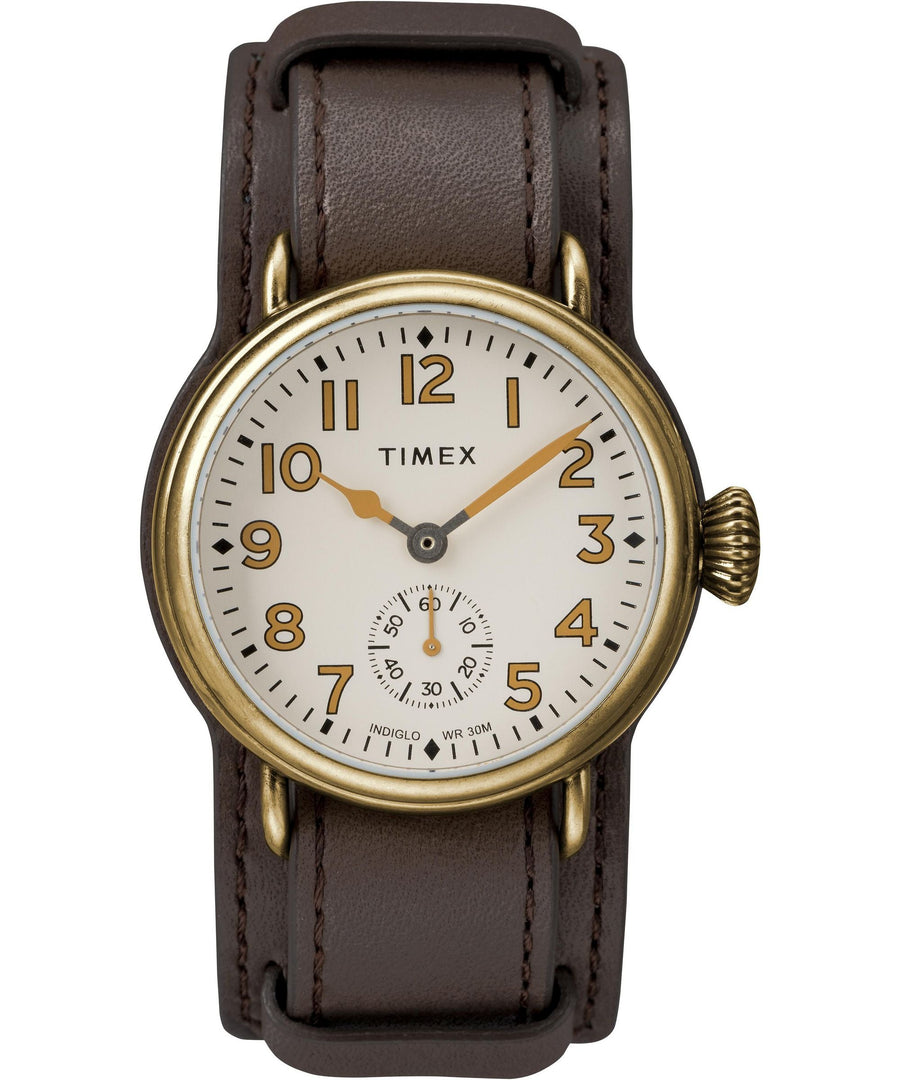 title:Timex Men's Marlin 38mm Quartz Watch TW2R87900;color:Brown