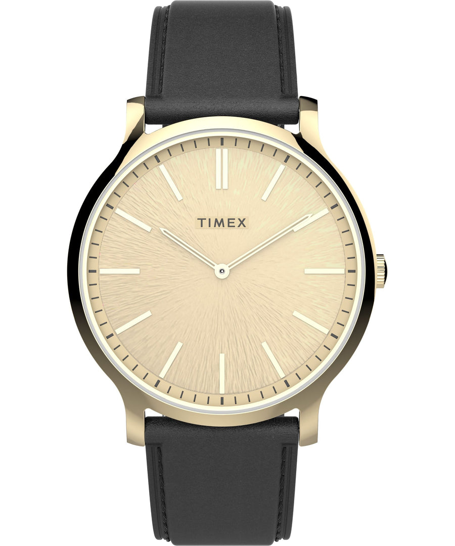 title:Timex Men's Trend 40mm Quartz Watch TW2V43500VQ;color:Black