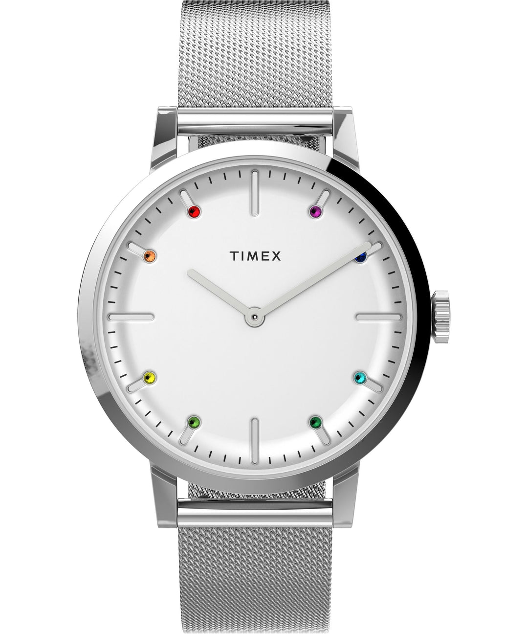 title:Timex Women's Midtown Quartz Watch TW26900VQ;color:Silver